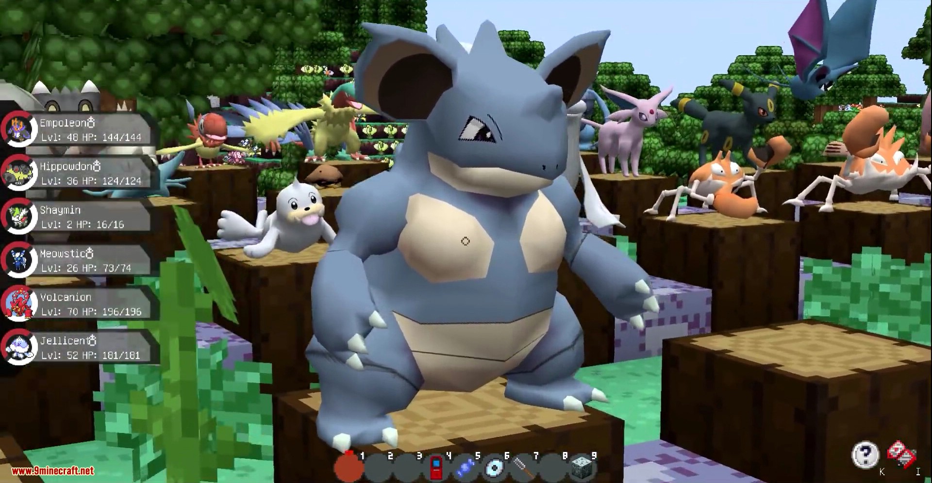 Pixelmon Mod 1.12.2/1.10.2 (Pokemon in Minecraft) : Minecraft